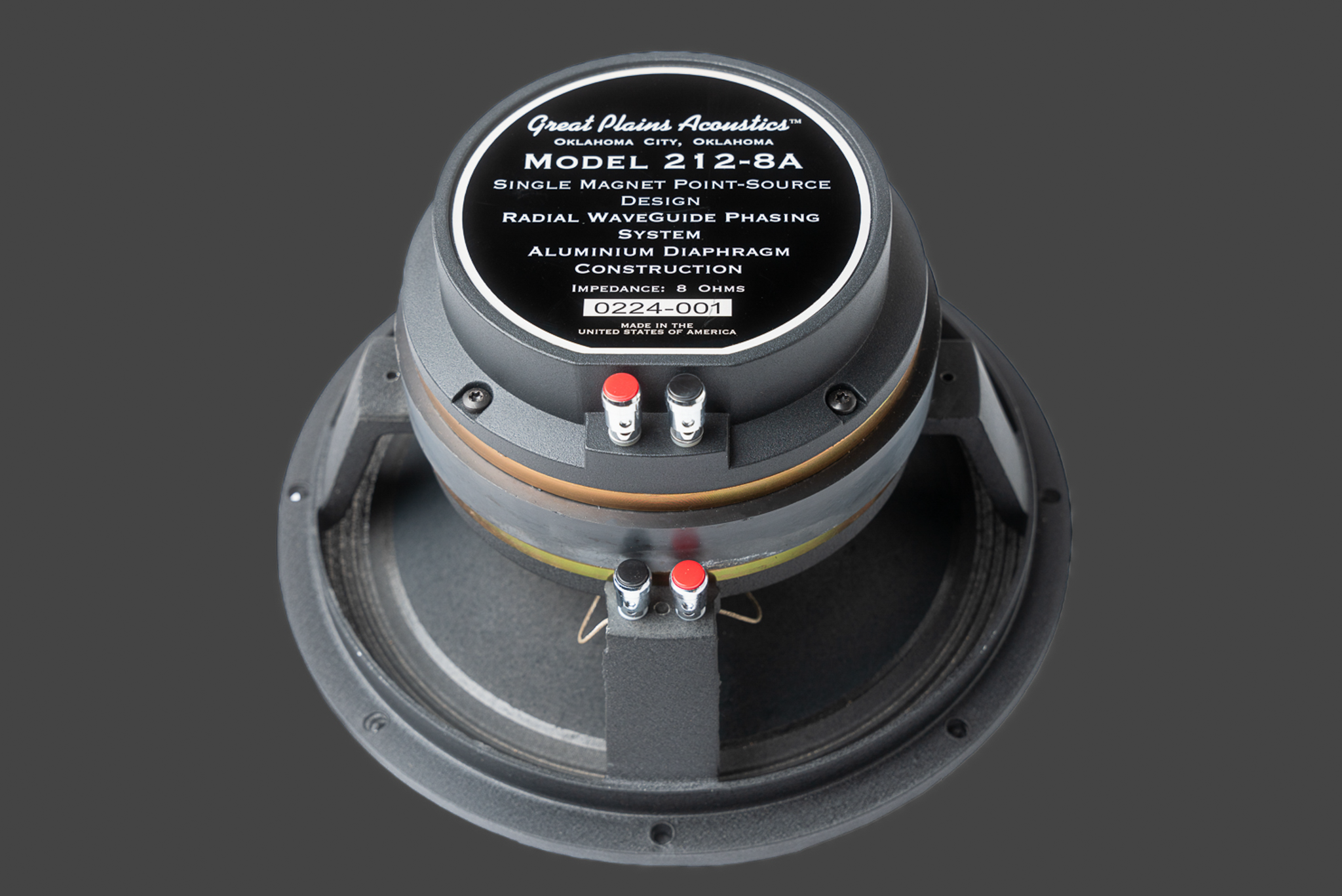 212-8A 12" Duplex Coaxial Loudspeaker (EACH)
