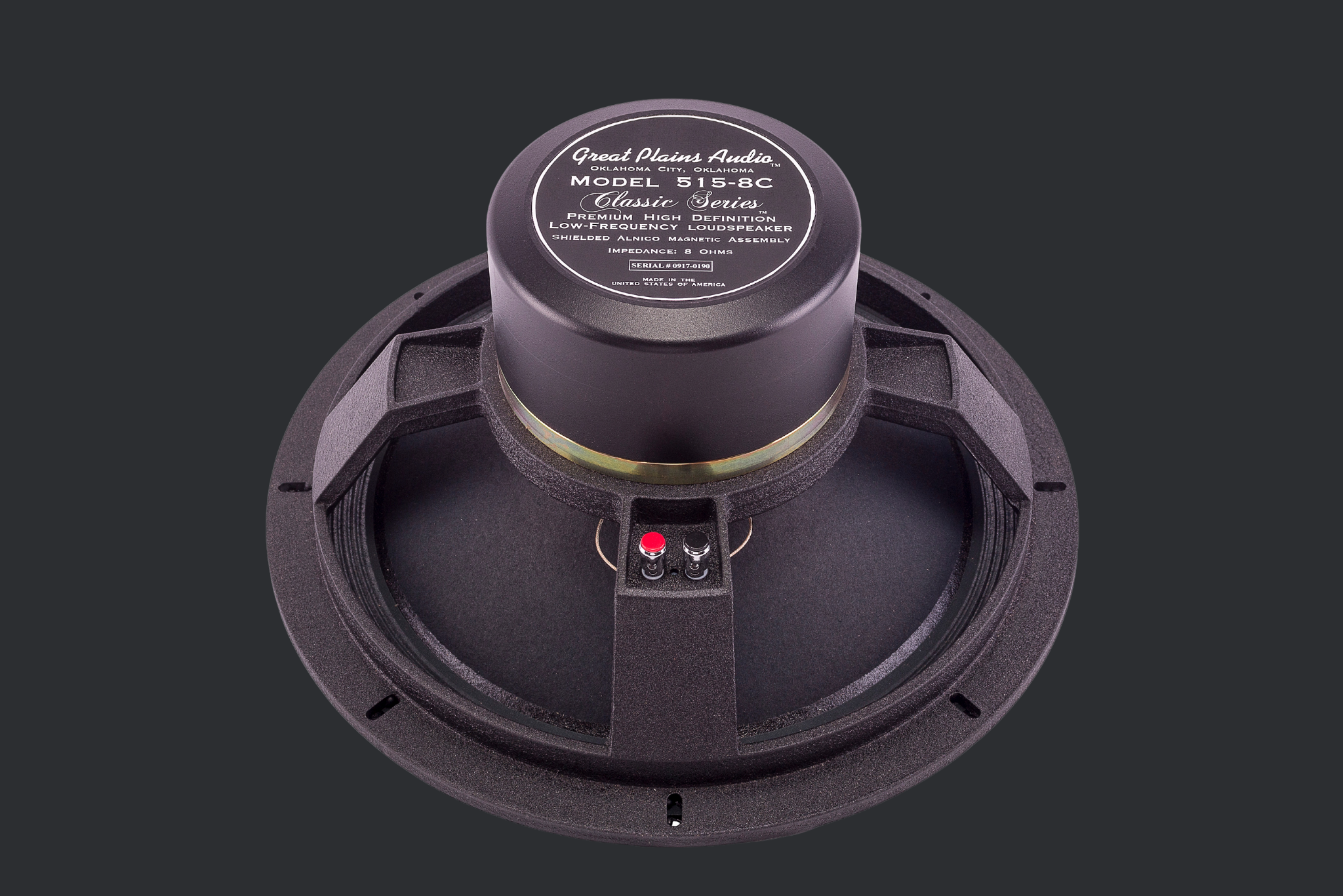 515-8C (16C) 15" Low-Frequency AlNiCo Loudspeaker (EACH)