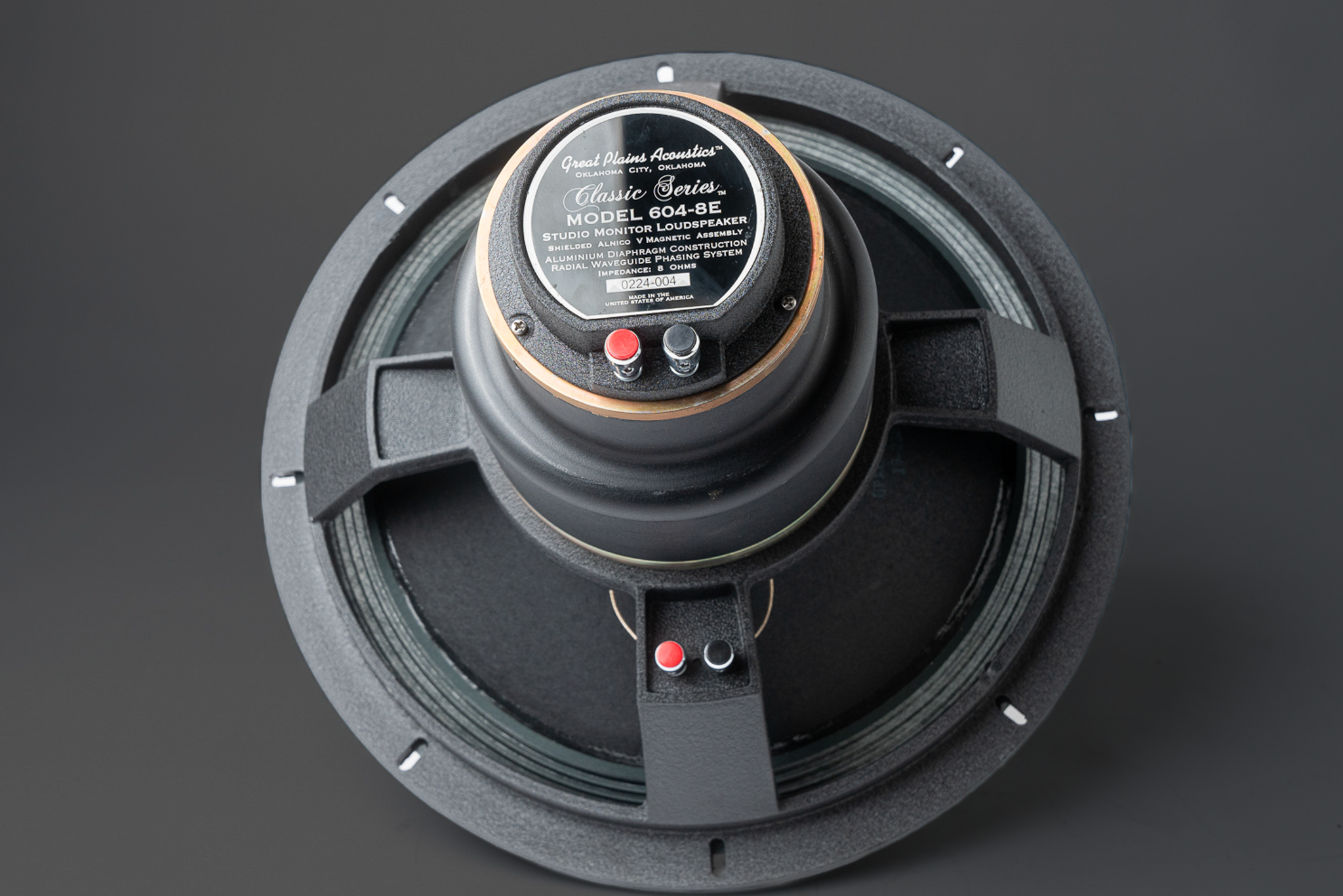 604-8E II Coaxial 16 in. 2 way speaker AlNiCO Magnet (EACH 604-8E II Coaxial 16 in. 2 way speaker AlNiCO Magnet (EACH