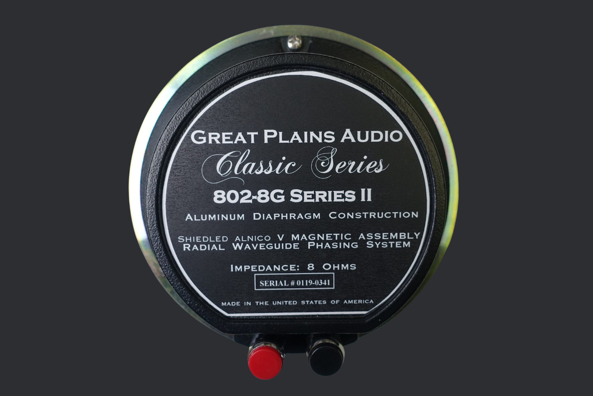 Model 802 Compression Driver Model 802-8/16 (EACH) – Great Plains Acoustics