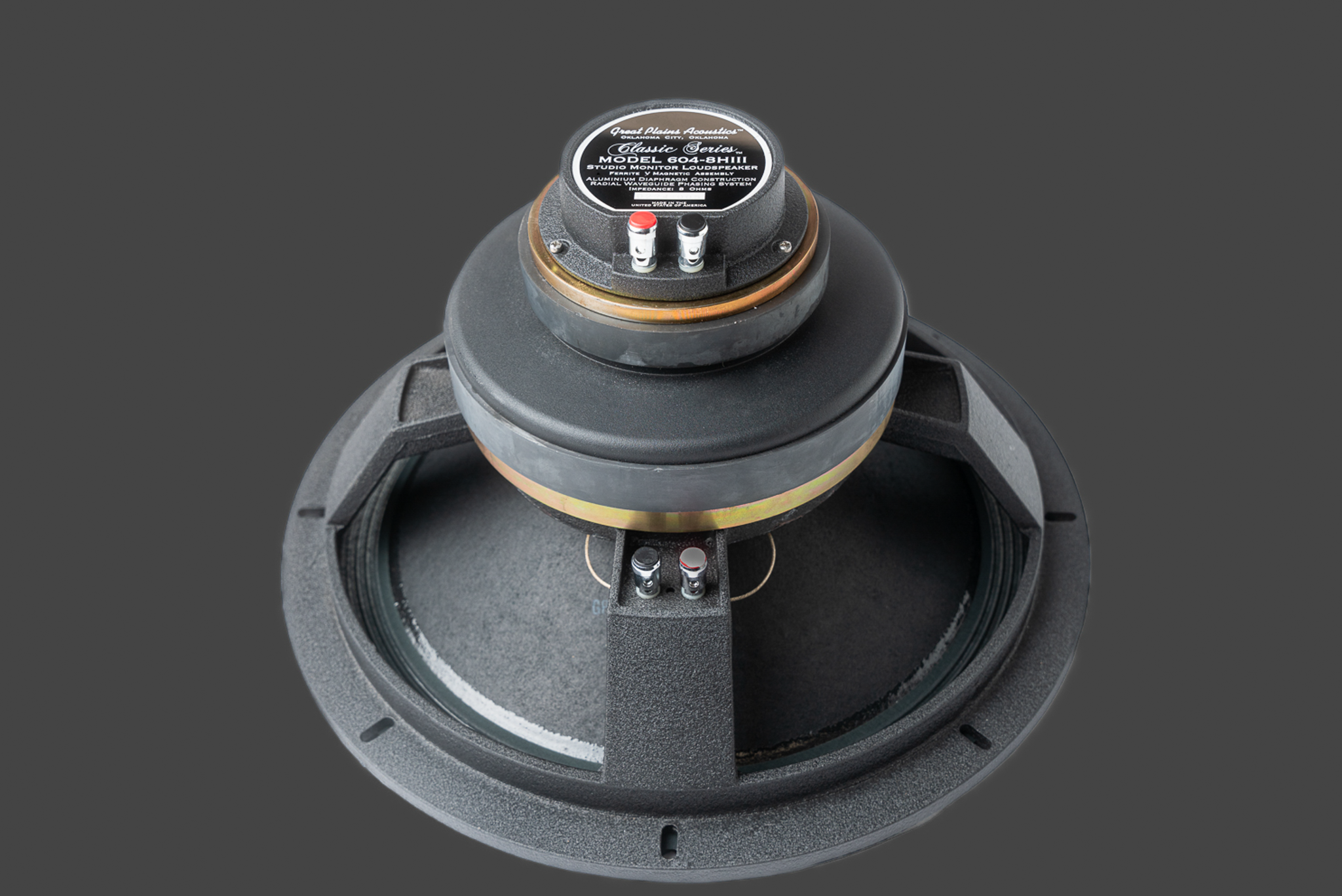 604-8H-III Coaxial 16 in. 2 way speaker (EACH)